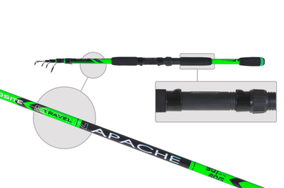 Спиннинг SWD Apache green 2,70м 30-80гр.  ― w-pelican.com