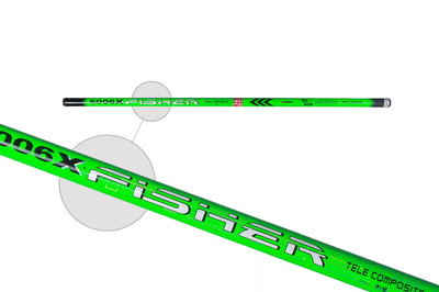 Удочка SWD Fisher green 6м б/к  ― w-pelican.com