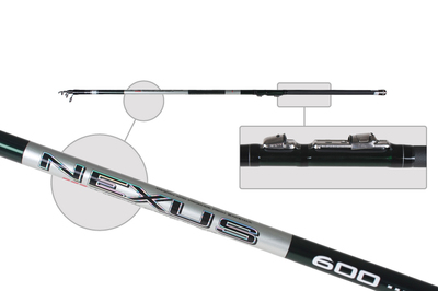 Удочка SWD Nexus 6м green с/к HI-MODULUS CARBON IM8  ― w-pelican.com