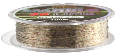 Леска TOUGHLON Marble 3D Line Green 100м. 0,20mm