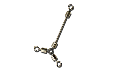 FM-1021 # 4  Long leg O-shape three way rolling swivel (в уп. 3 шт, цена за упаковку.) ― w-pelican.com